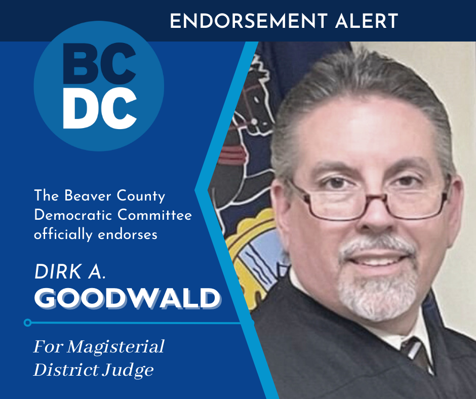 Dirk A. Goodwald for Magisterial District Judge