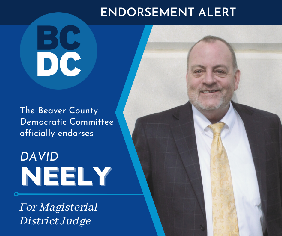 David Neely for Magisterial District Judge