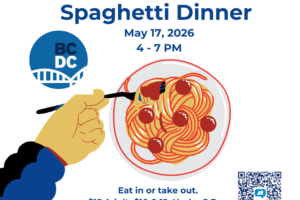 Spaghetti Dinner May 17th 4 - 7 pm